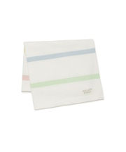 ウォッシャブルスムーズィーボーダーブランケット