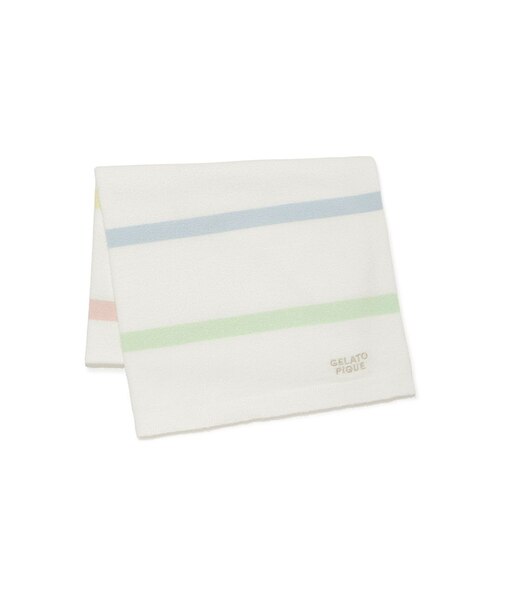 ウォッシャブルスムーズィーボーダーブランケット