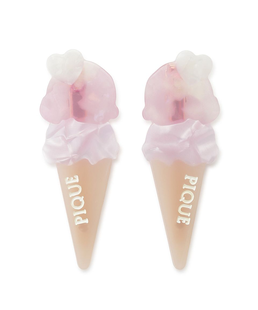 アイスモチーフミニヘアクリップセット