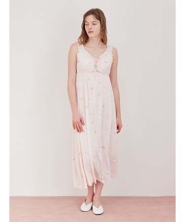 ラビット柄カップインワンピース