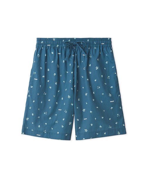 【HOMME】リトルフラワー柄プリントハーフパンツ