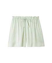 サテンショートパンツ