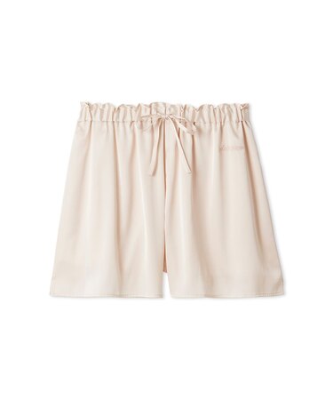 サテンショートパンツ