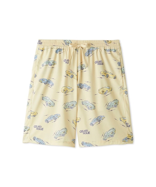 【HOMME】スタービークル柄ハーフパンツ