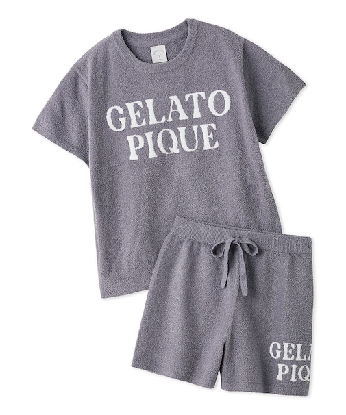 【JUNIOR】スムーズィーロゴジャガードプルオーバー&ショートパンツセット