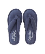 【HOMME】パイルワンポイントロゴ刺繍サンダル