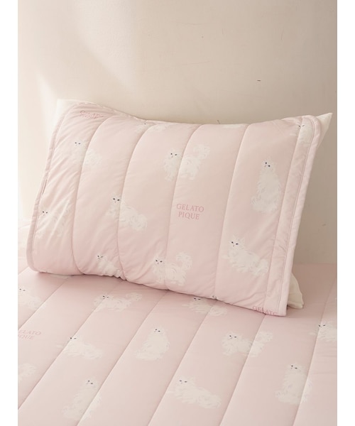 Sleep】【抗菌防臭】CAT柄コットン毛布｜ジェラートピケの通販｜&mall