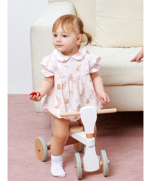 BABY】パジャマパーティー柄シャーリングシャツ｜ジェラートピケの通販
