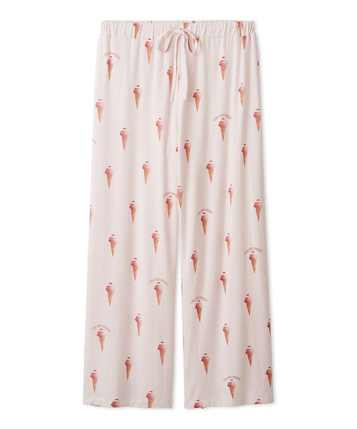 【接触冷感】ソルベ柄ロングパンツ