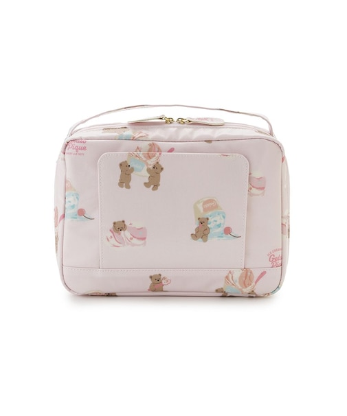 アイスクリームベア柄おむつポーチ