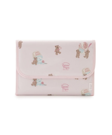 アイスクリームベア柄母子手帳ケースL