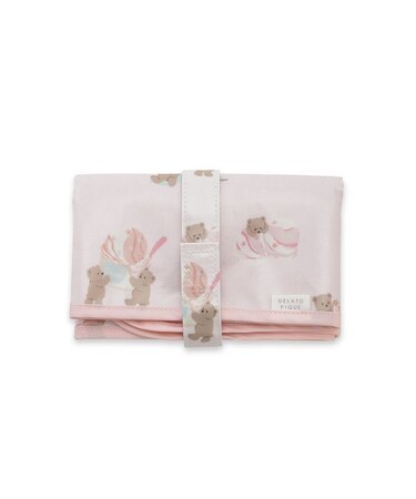 【BABY】アイスクリームベア柄おむつシート