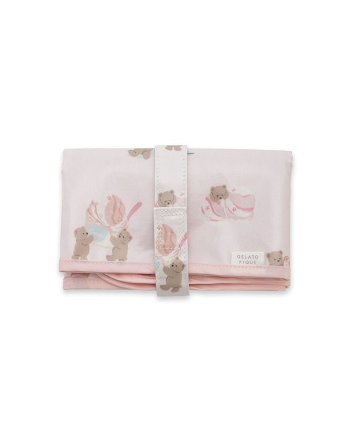 【BABY】アイスクリームベア柄おむつシート