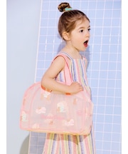 【KIDS】アイスクリームベア柄PVCプールバッグ