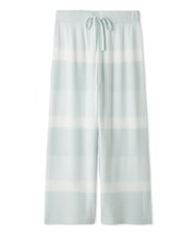 スムーズィーliteグラデーションボーダー7分丈パンツ