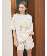 アイスクリームベアワンポイントTシャツ