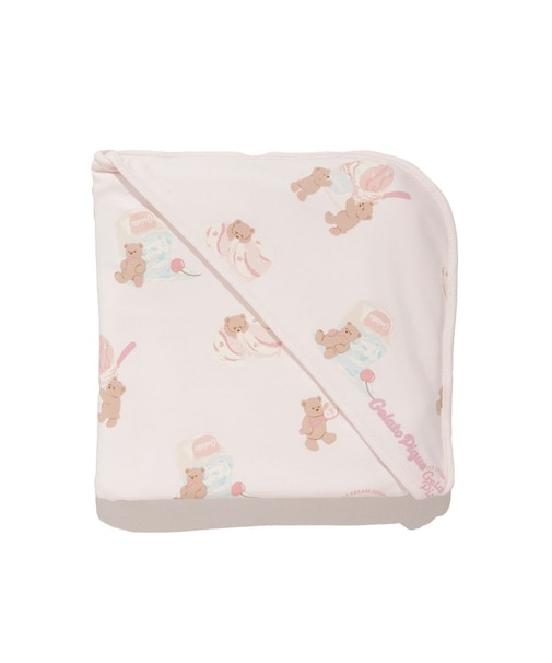 【BABY】アイスクリームベア柄ブランケット