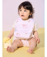 【BABY】アイスクリームベア柄お食事スタイ