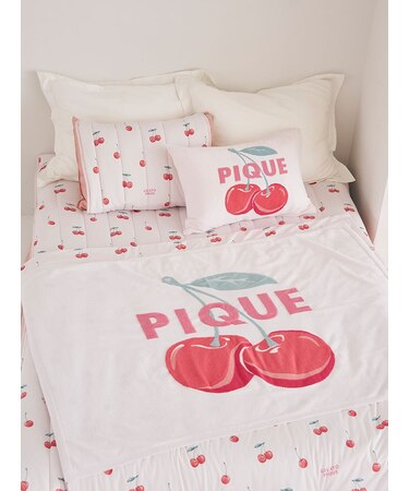 【Sleep】フルーツジャガード ハーフケット