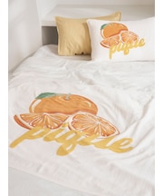 【Sleep】フルーツジャガード ハーフケット