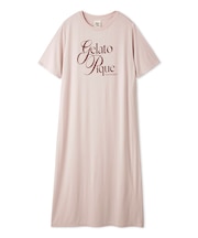 【母の日】【IFMC.】レーヨンロゴワンピース