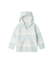 【KIDS】グラデーションボーダーパーカ