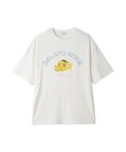 【HOMME】【接触冷感】レーヨンフルーツTシャツ
