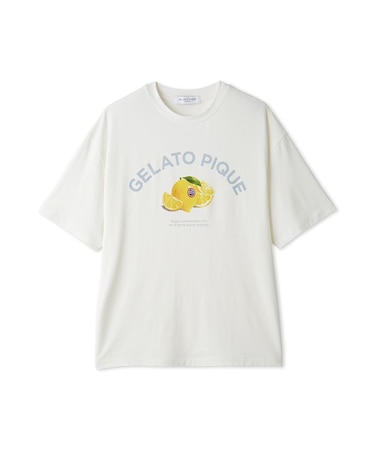 【HOMME】【接触冷感】レーヨンフルーツTシャツ