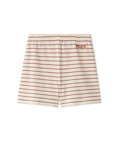 ワッフルボーダーショートパンツ