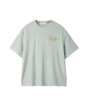 【HOMME】【接触冷感】パイルワンポイントロゴ刺繍プルオーバー