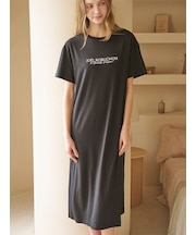 【JOEL ROBUCHON】【持続冷感】ロゴプリントワンピース