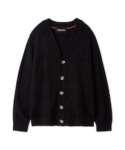 【JOEL ROBUCHON】【HOMME】【接触冷感】スムーズィーliteクールトワンポイント刺繍カーディガン