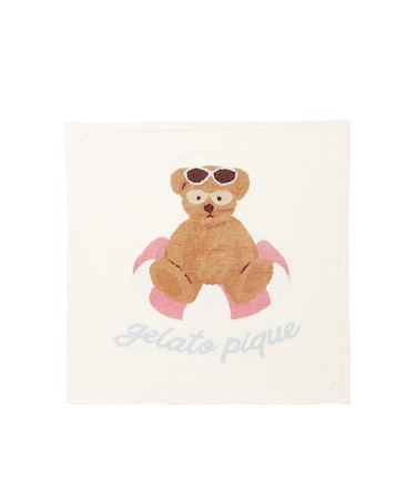 【KIDS】サマーベア ジャガードブランケット