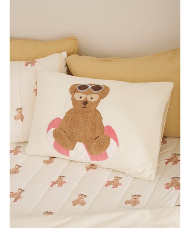 【Sleep】サマーベアジャガード ピローケース