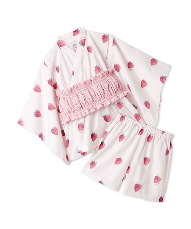 【KIDS】帯付き甚平