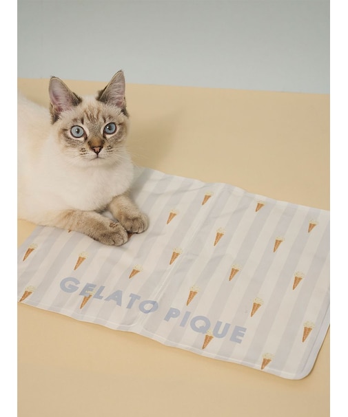 【CAT&DOG】サマーモチーフ柄Coolingジェルマット