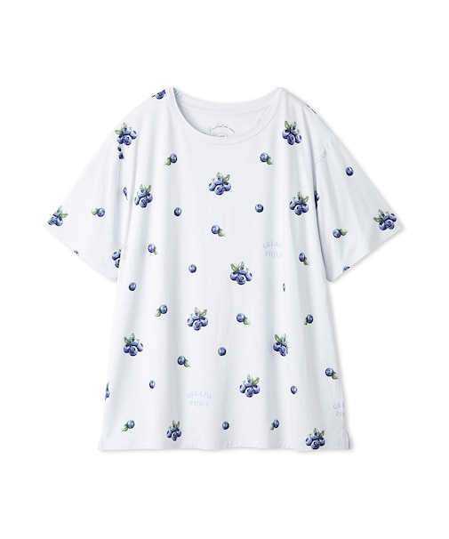 【接触冷感】フルーツ3柄Tシャツ