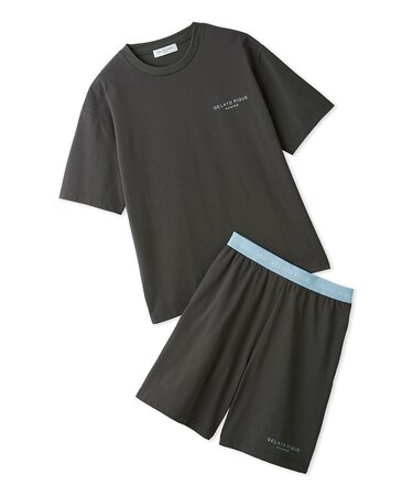【HOMME】【接触冷感】GIZAコットンジャージーセットアップ