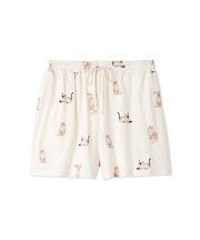 【接触冷感】ファッションCATS&DOGS柄ショートパンツ