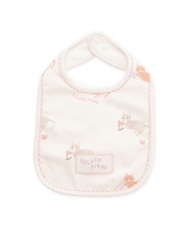 【BABY】シーサイドキャット柄スタイ