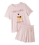 【ONLINE限定】【接触冷感】プリンワンポイントTシャツ&ショートパンツセット