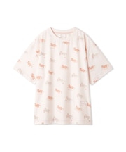 シーサイドキャット柄Tシャツ