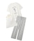 【ラッピング済み】【IFMC.】【HOMME】ワンポイントTシャツ&ロングパンツSET