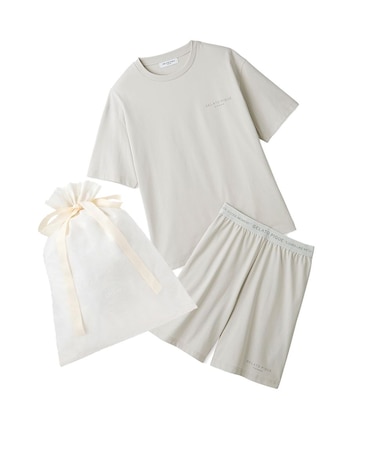 【ラッピング済み】【HOMME】【接触冷感】GIZAコットンジャージーセットアップ
