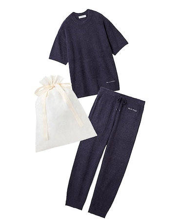 【ラッピング済み】【IFMC.】【HOMME】スムーズィープルオーバー&ロングパンツSET