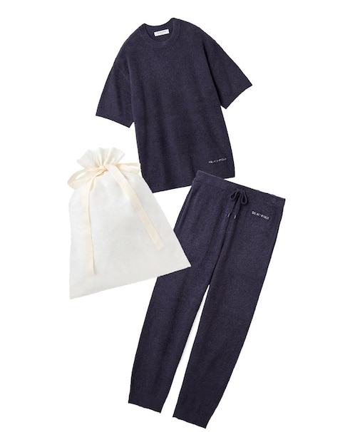 【ラッピング済み】【IFMC.】【HOMME】スムーズィープルオーバー&ロングパンツSET