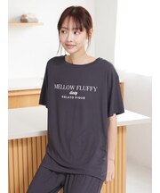 【接触冷感】COOLレーヨンロゴTシャツ