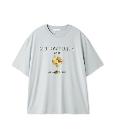 【HOMME】【接触冷感】COOLレーヨンデザートロゴTシャツ
