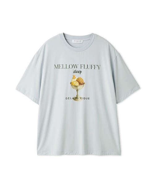 【HOMME】【接触冷感】COOLレーヨンデザートロゴTシャツ