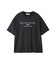 【HOMME】【接触冷感】COOLレーヨンロゴTシャツ